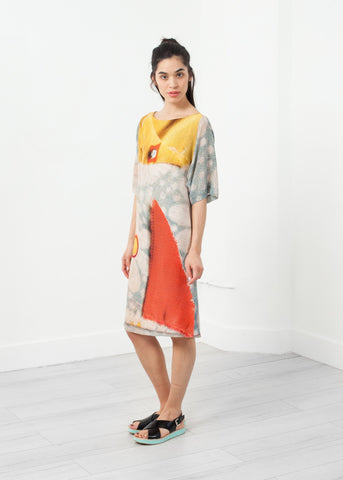 3/4 Sleeve Kimono Dress - linhnguyen2